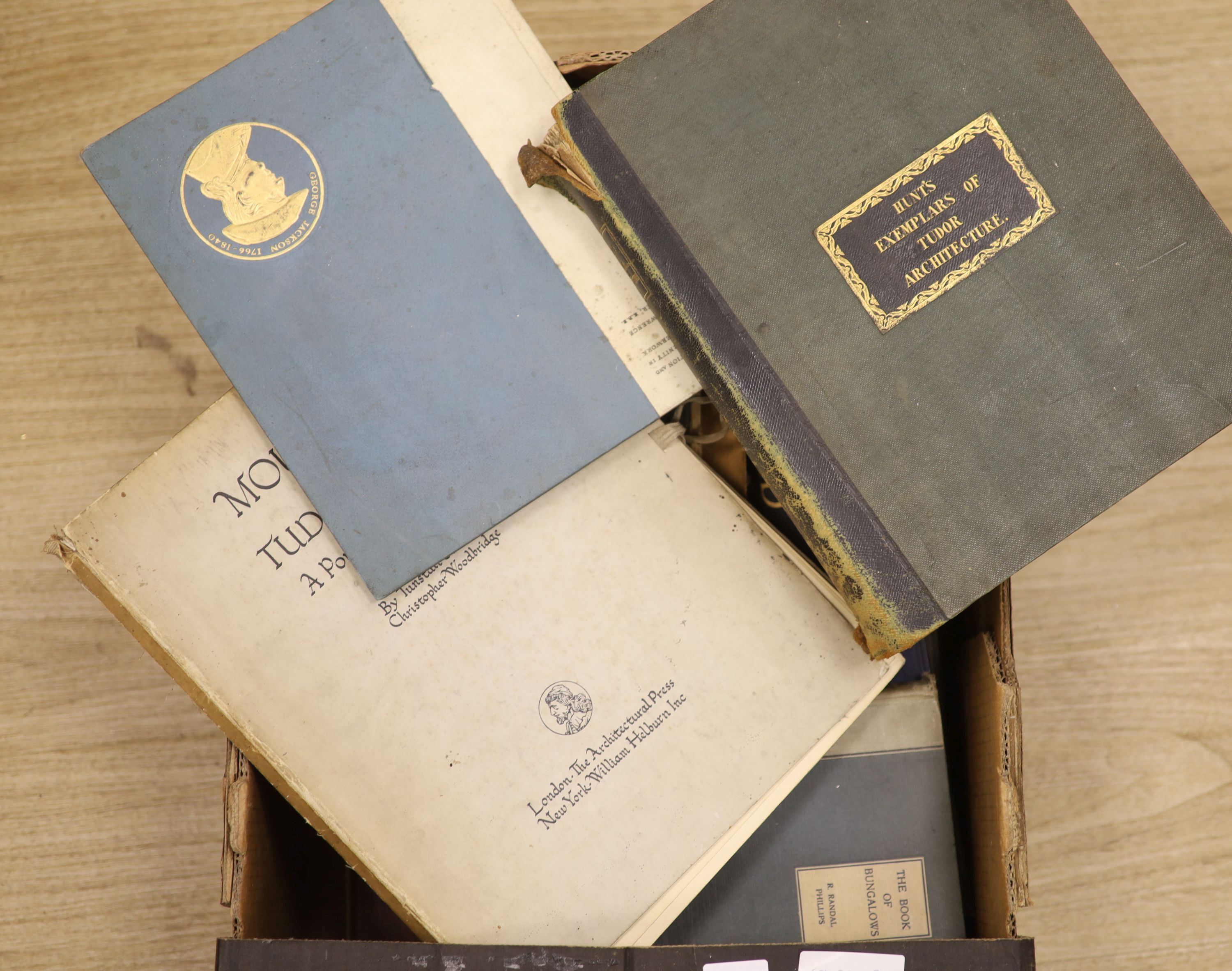 A quantity of Architectural books